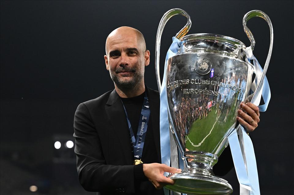 Pep Guardiola chưa muốn dừng lại dù đã quá vĩ đại. Ảnh: AFP