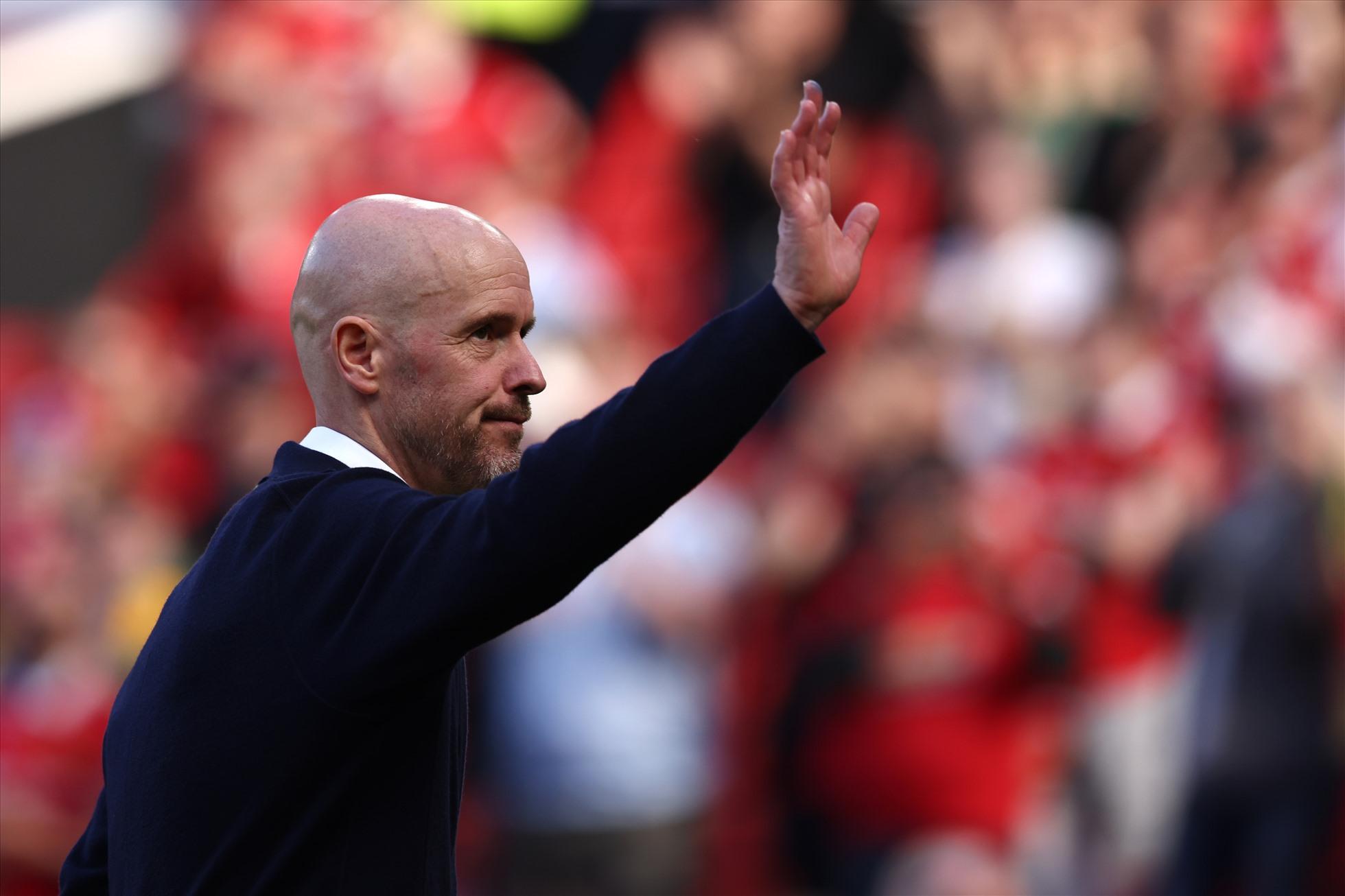 Ten Hag đang gặp khó trong phiên chuyển nhượng hè đầu tiên cùng Man United. Ảnh: AFP