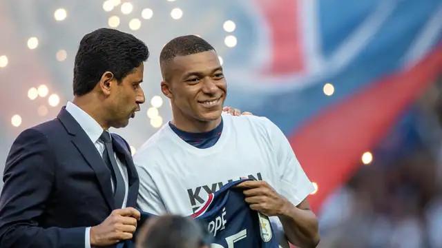 Al-Khelaifi không còn mặn mà với Mbappe. Ảnh: AFP