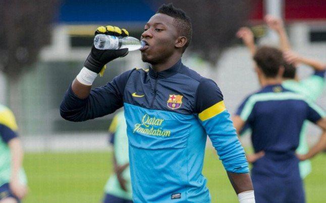 Onana trưởng thành từ lò đào tạo La Masia của Barcelona.  Ảnh: FCB