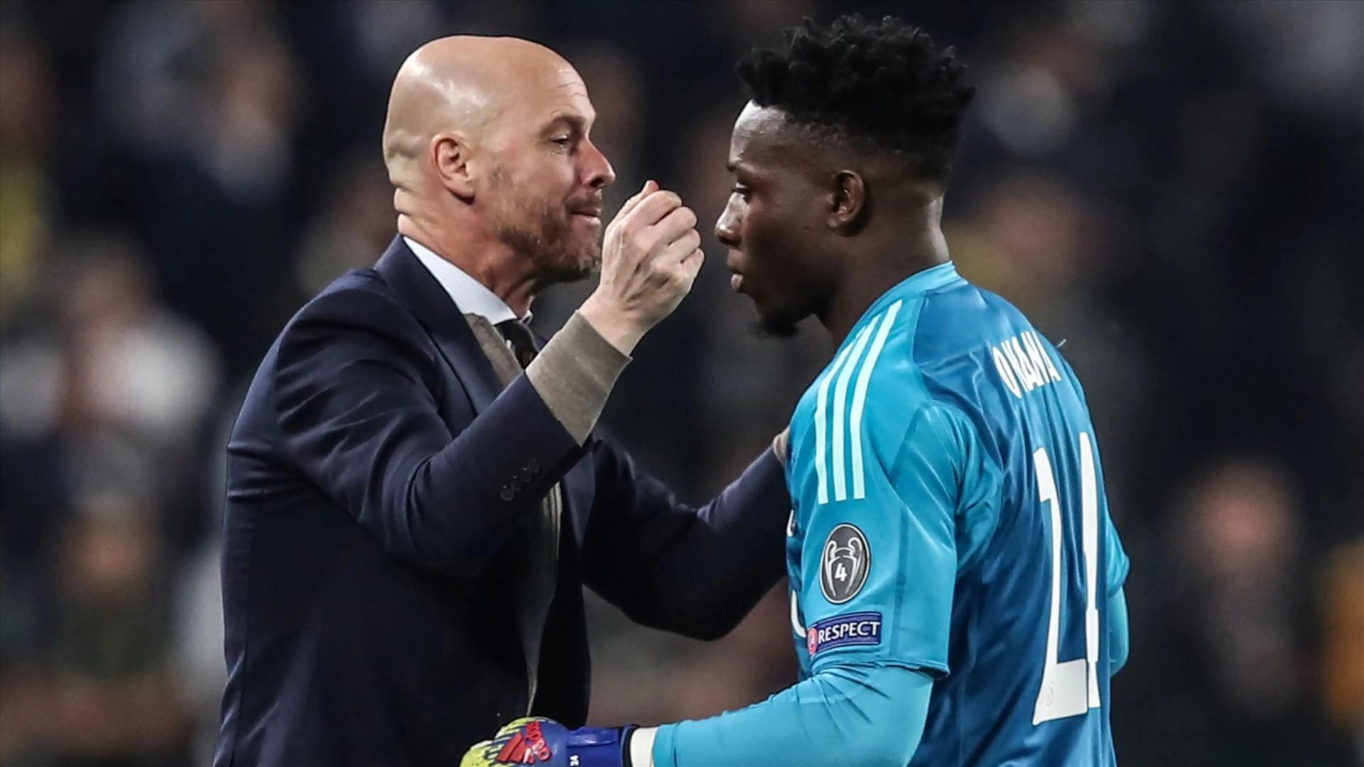 Onana và Ten Hag sẽ tái ngộ tại Man United.  Ảnh: Sky Sports