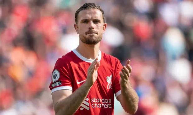 Jordan Henderson sẽ rời Liverpool sau 12 năm gắn bó, 8 năm trong số đó là đội trưởng.  Ảnh: AFP