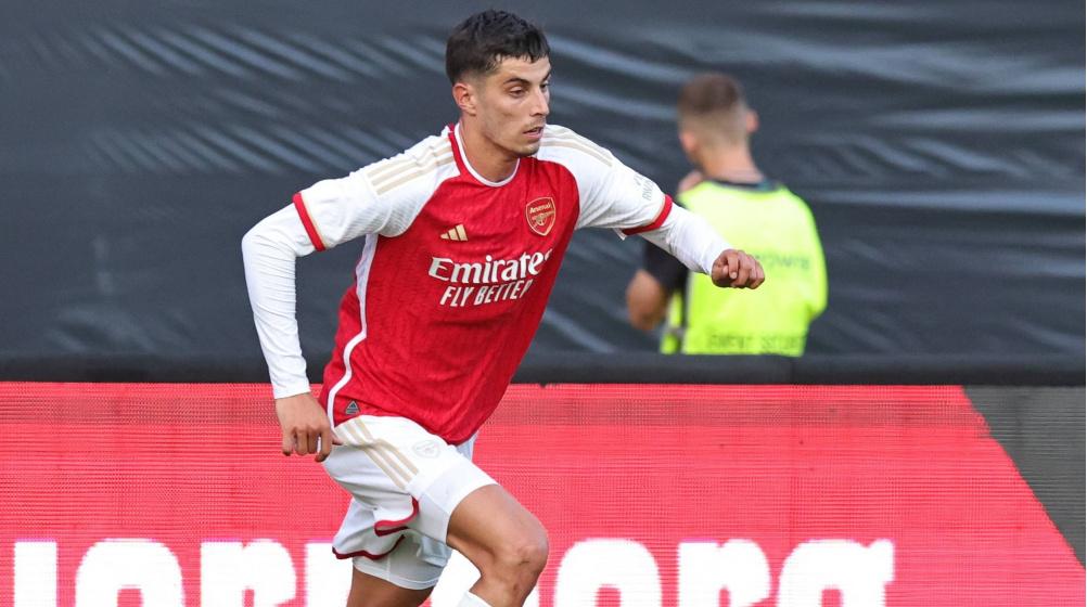 Kai Havertz và Declan Rice sẽ ngay lập tức có được vị trí chính thức trong đội hình Arsenal.  Ảnh: AFP