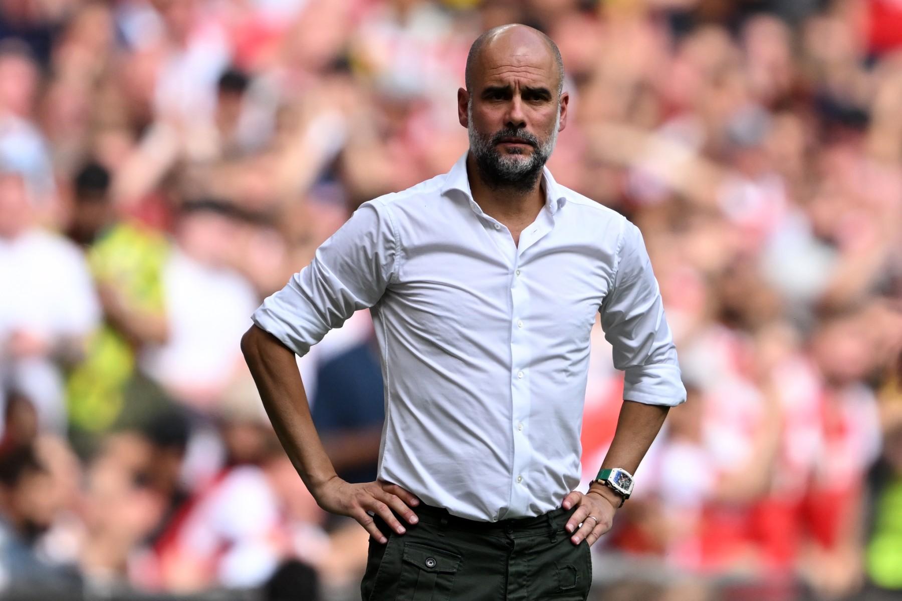 Pep Guardiola cần định đoạt sớm tương lai của Palmer.  Ảnh: AFP