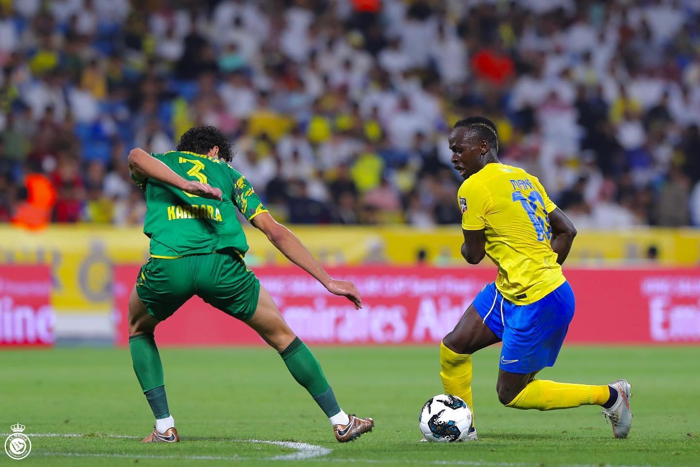 Sadio Mane mang về quả 11m cho Al-Nassr. Ảnh: Al-Nassr