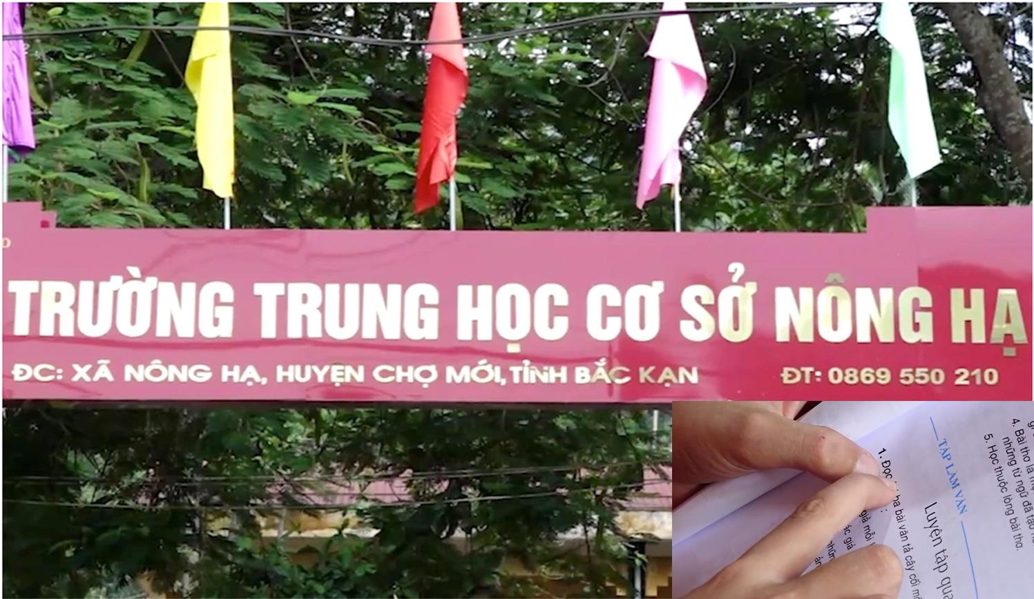 Nhà trường phản hồi vụ học sinh lớp 7 ở Bắc Kạn không biết chữ