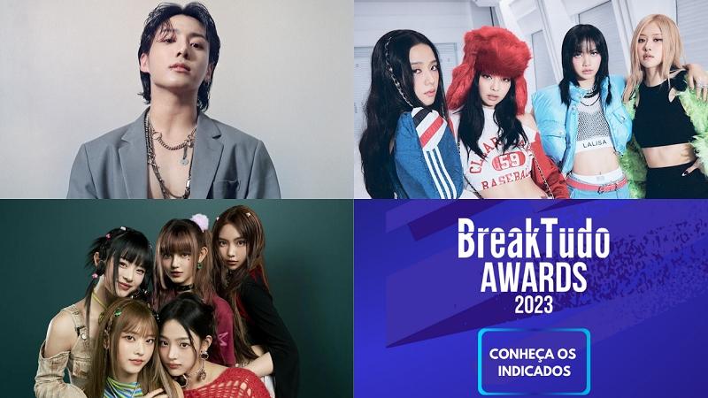 Jungkook BTS, Blackpink, NewJeans, TWICE nhận đề cử giải BreakTudo 2023