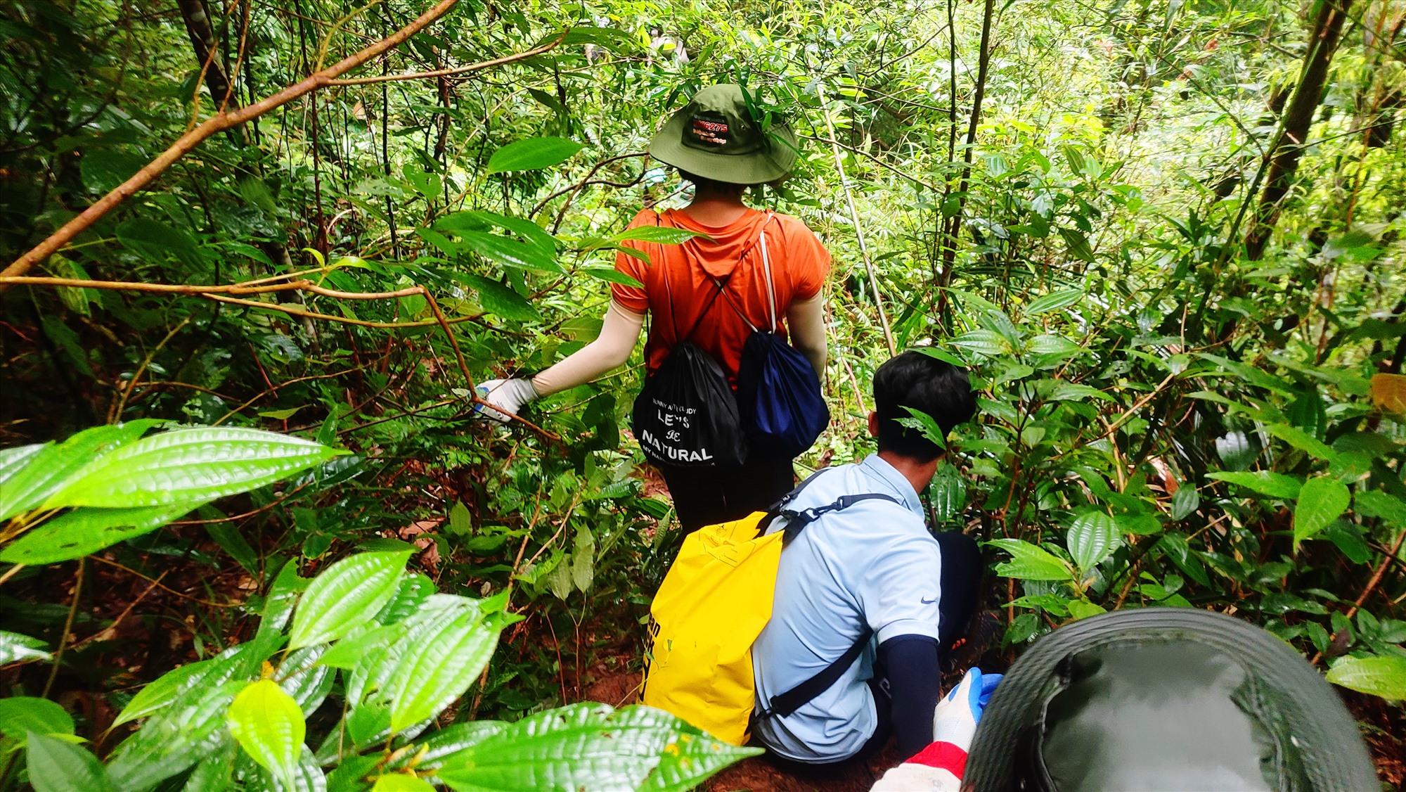 Để vào sâu được bên trong rừng nguyên sinh, tìm đến với con suối hùng vĩ, cần phải băng qua những triền đồi thông, những con đường nhỏ với nhiều đoạn ngã 3 chia nhánh. Nếu không có sự chỉ dẫn của người dân bản địa, bạn sẽ rất dễ bị đi lạc, không tìm được suối thác. Chính vì thế cung đường này còn chưa được nhiều người biết đến.