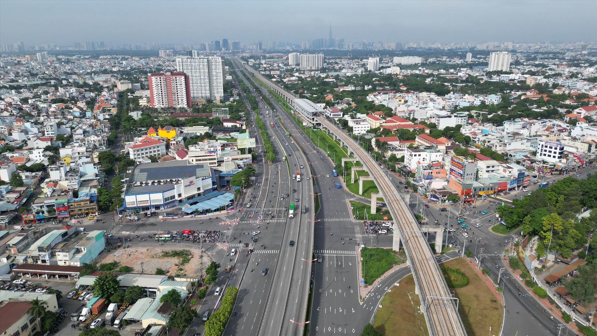 Thành phố Thủ Đức chưa đạt được như kì vọng sau gần 3 năm thành lập.  Ảnh: Hữu Chánh