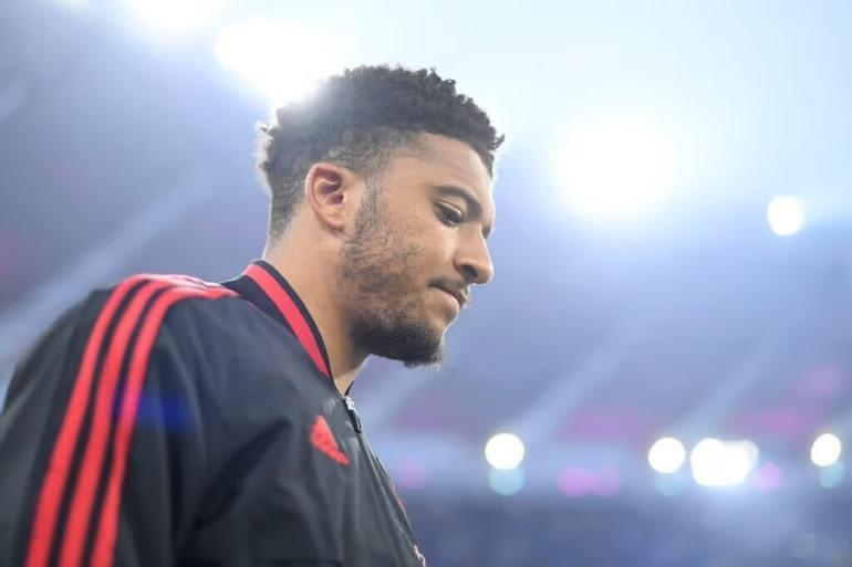 Những tháng sắp tới của Sancho tại Man United sẽ rất giông bão.  Ảnh: AFP