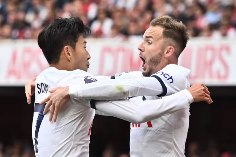 Hàng công của Tottenham đang có phong độ cao kể từ đầu mùa.   Ảnh: AFP