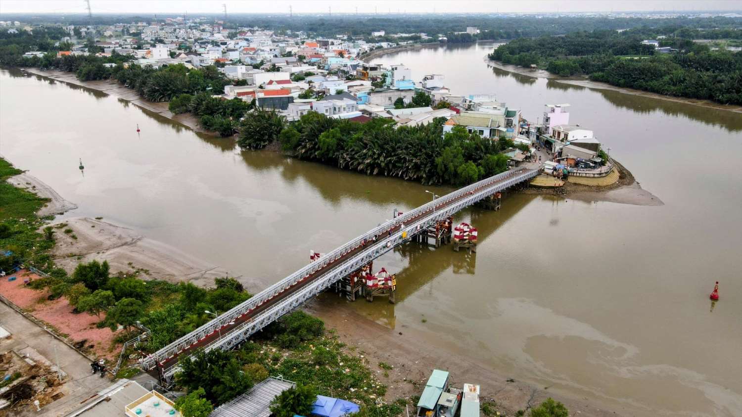 Cầu Rạch Dơi hiện chưa có dự án xây