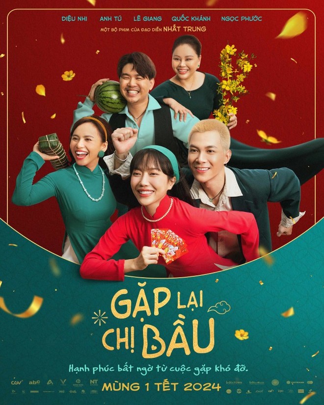 Poster chính thức của &quot;Gặp lại chị bầu&quot;