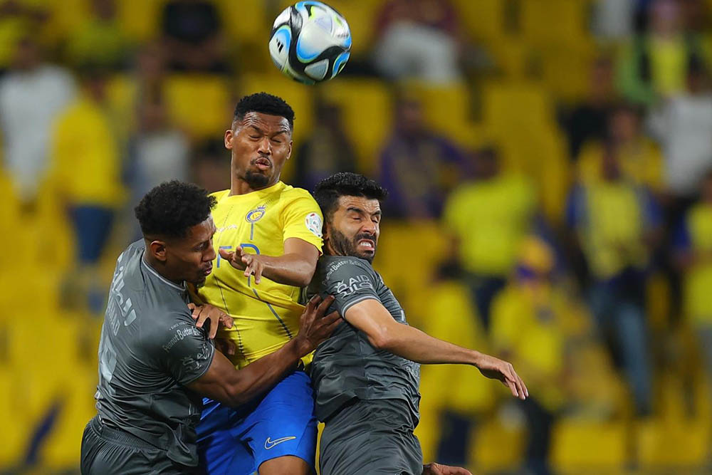 Al-Nassr thi đấu nỗ lực trước Al-Raed. Ảnh: Al-Nassr