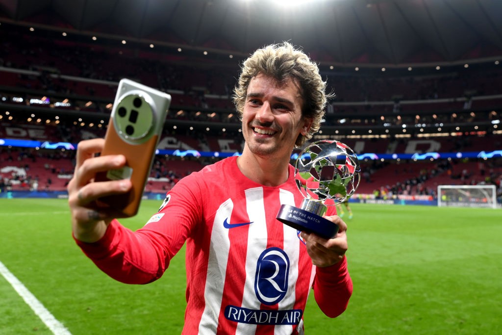 Antoine Griezmann và màn trình diễn ấn tượng. Ảnh: UEFA.com De