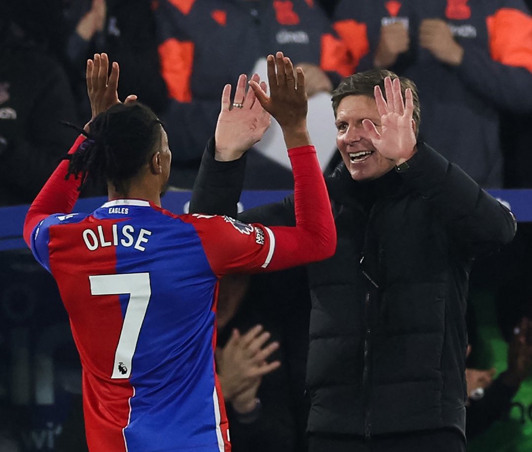 Crystal Palace tiếp tục thăng hoa cùng huấn luyện viên Oliver Glasner. Ảnh: EPL