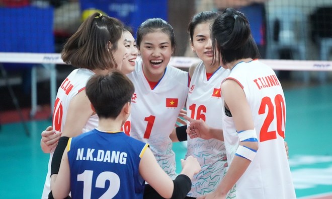 Lịch thi đấu bóng chuyền nữ AVC Challenge Cup hôm nay 23.5: Việt Nam vs Singapore