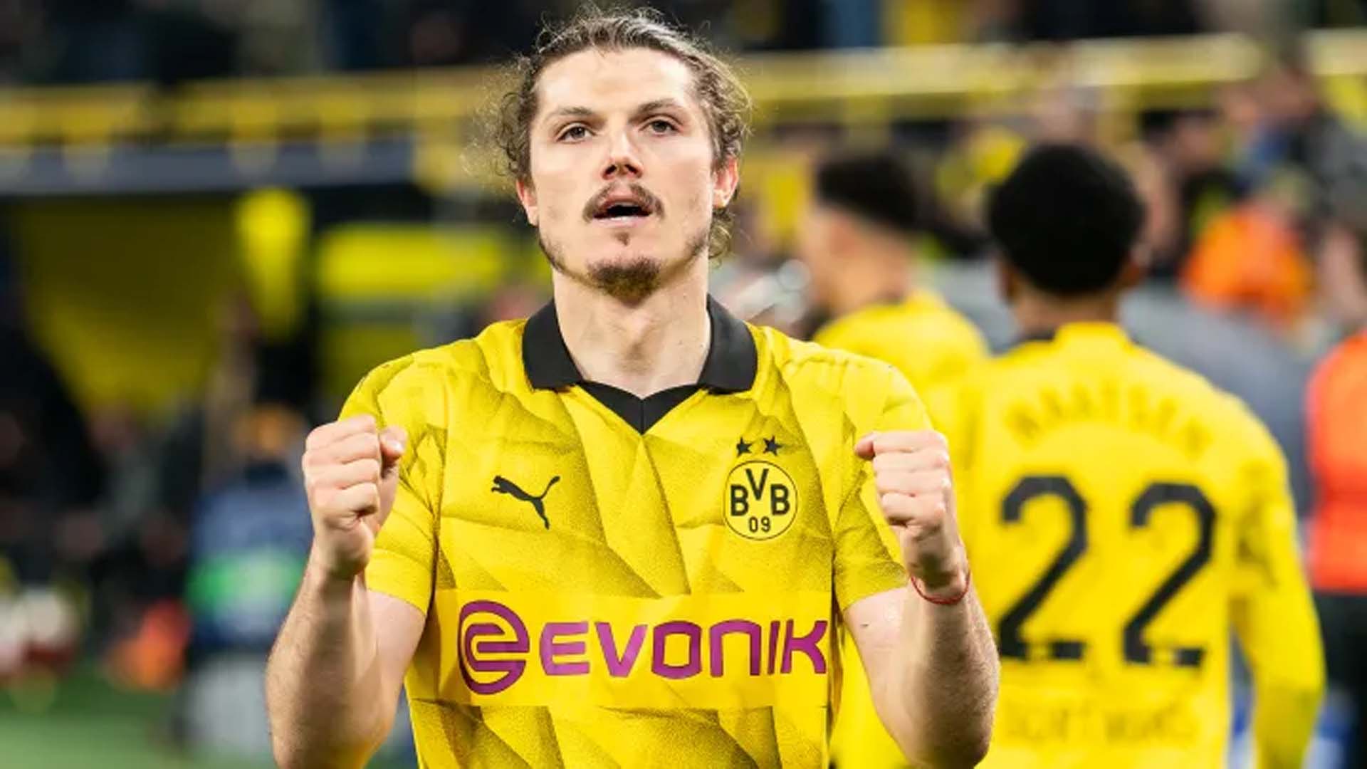 Marcel Sabitzer là bất ngờ lớn của Dortmund tại Champions League năm nay. Ảnh: BVB Buzz