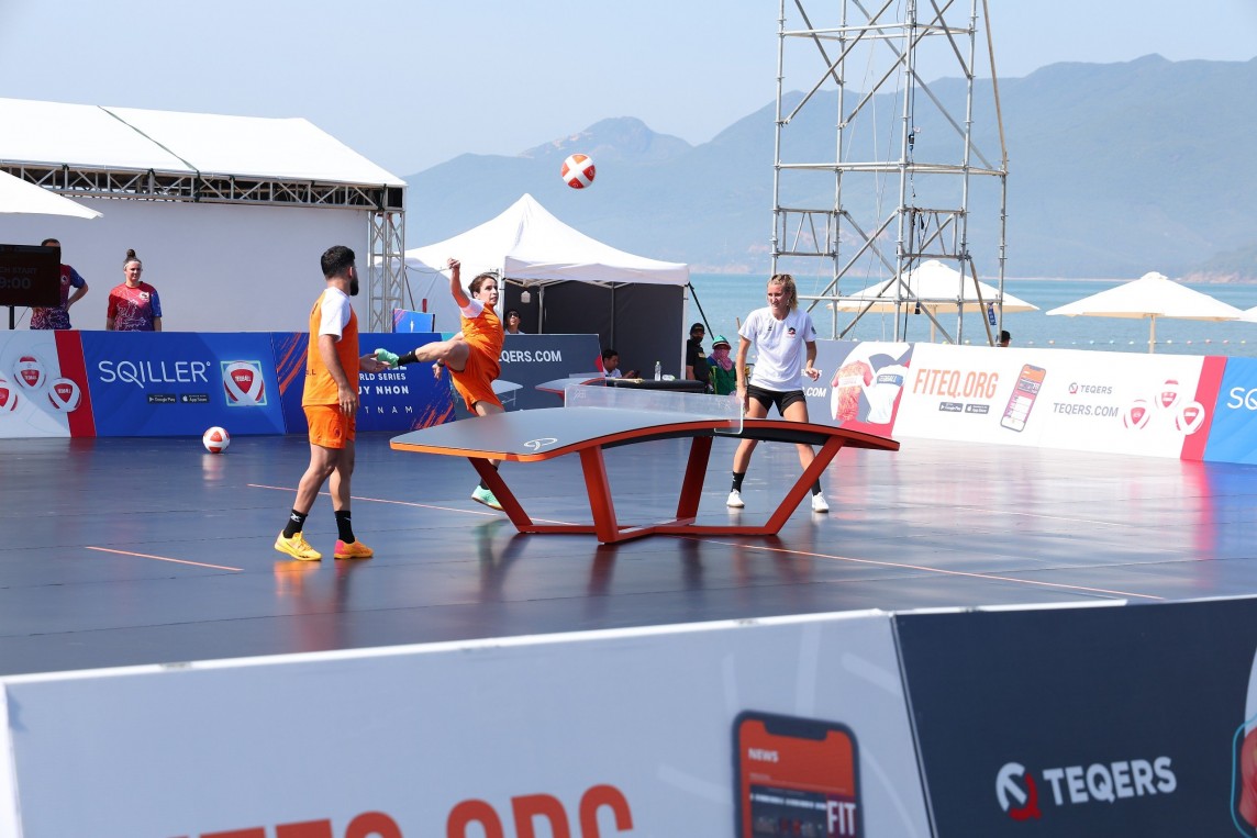 Khai mạc Giải Teqball Thế giới 2024 tại Bình Định