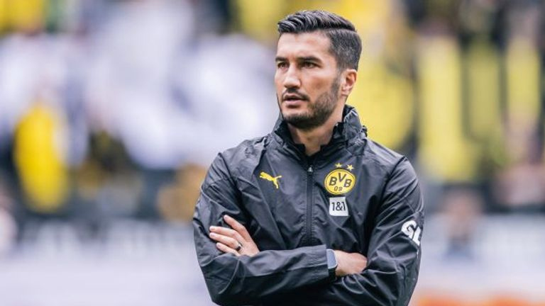 Sau sự rời đi của Edin Terzic, Dortmund đã bổ nhiệm Nuri Sahin làm HLV mới. Ảnh: AFP