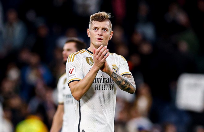 Quyết định giải nghệ của Toni Kroos gây bất ngờ nhưng nó hợp lý với chính tiền vệ này ở thời điểm hiện tại. Ảnh: Real Madrid CF