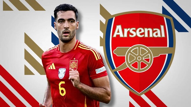 Chuyển nhượng bóng đá 25.7: Arsenal nhắm 2 nhà vô địch EURO