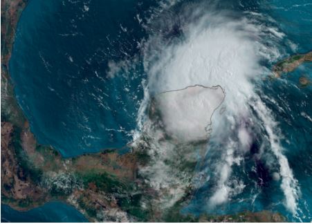 Siêu bão Beryl đã báo hiệu một mùa bão dữ dội. Ảnh: CNN Weather