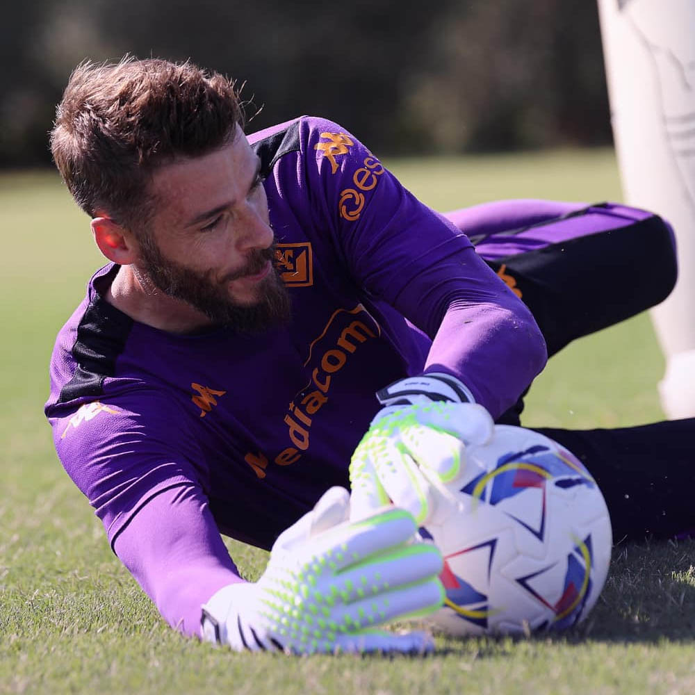 De Gea đã có buổi tập đầu tiên tại đội bóng mới. Ảnh: ACF Fiorentina