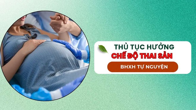 Thủ tục hưởng chế độ thai sản khi tham gia BHXH tự nguyện