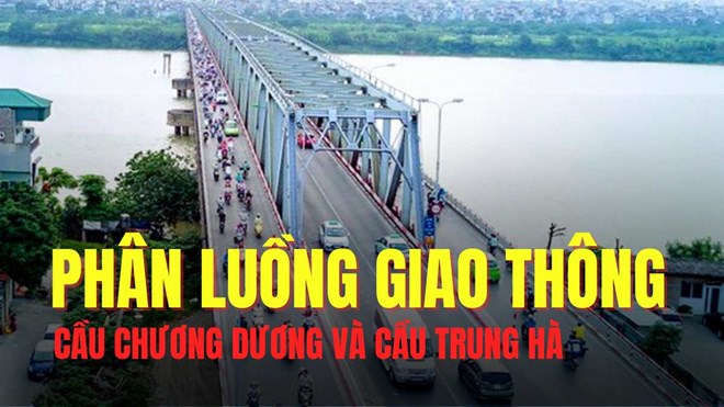 Đi đường nào khi cầu Chương Dương,Trung Hà bị cấm do ảnh hưởng bão Yagi