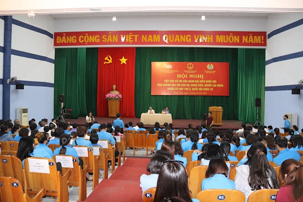 250 đoàn viên Khánh Hòa gửi gắm tâm tư đến đại biểu Quốc hội