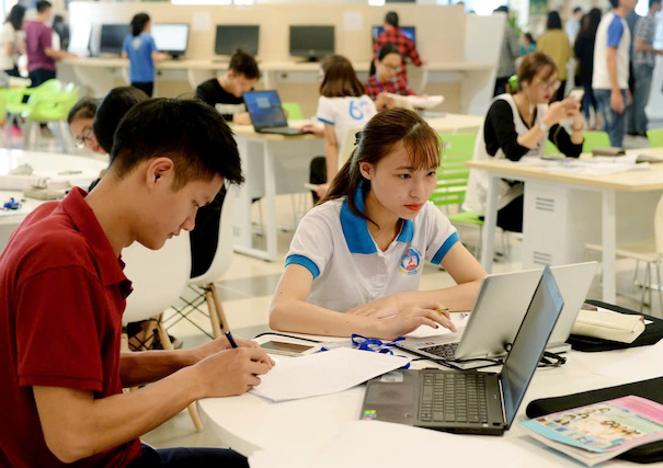 Sinh viên Trường Đại học Kinh tế Quốc dân