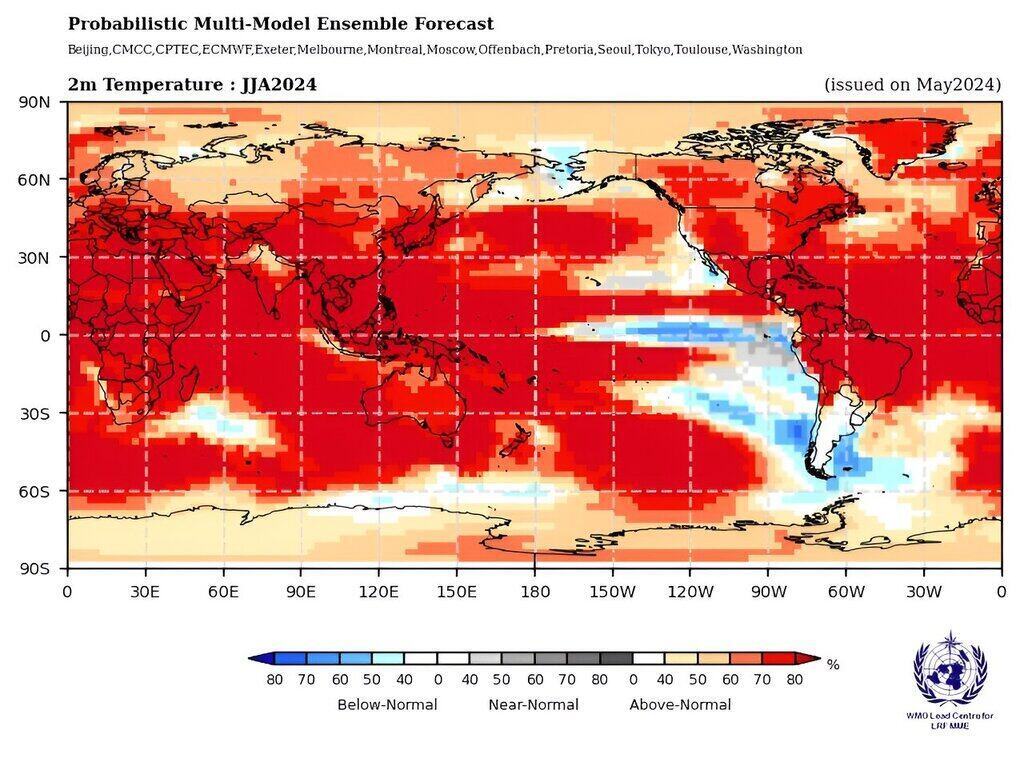 Có 60% khả năng La Nina xuất hiện cuối năm nay. Ảnh: Tổ chức Khí tượng Thế giới