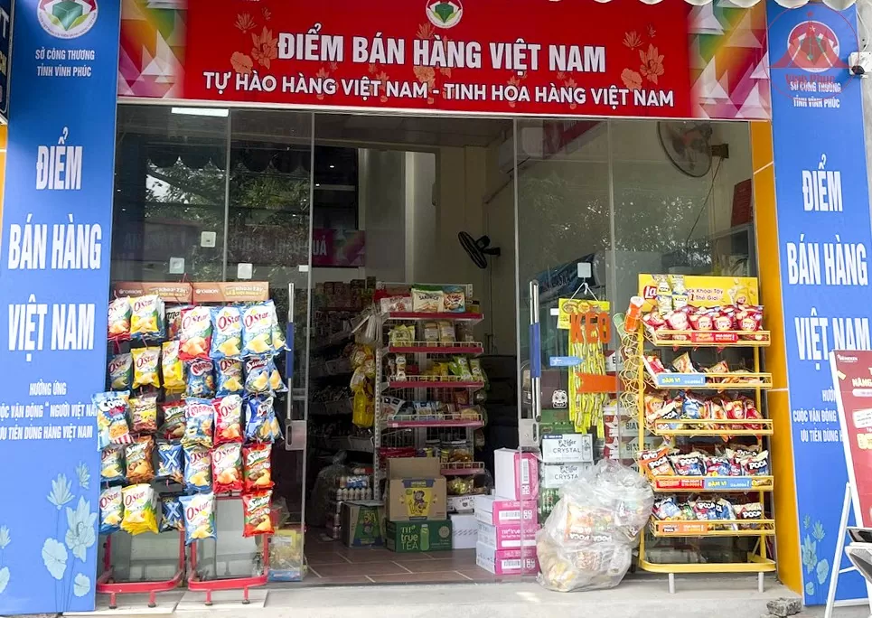 Điểm bán hàng Việt Nam tại Vĩnh Phúc