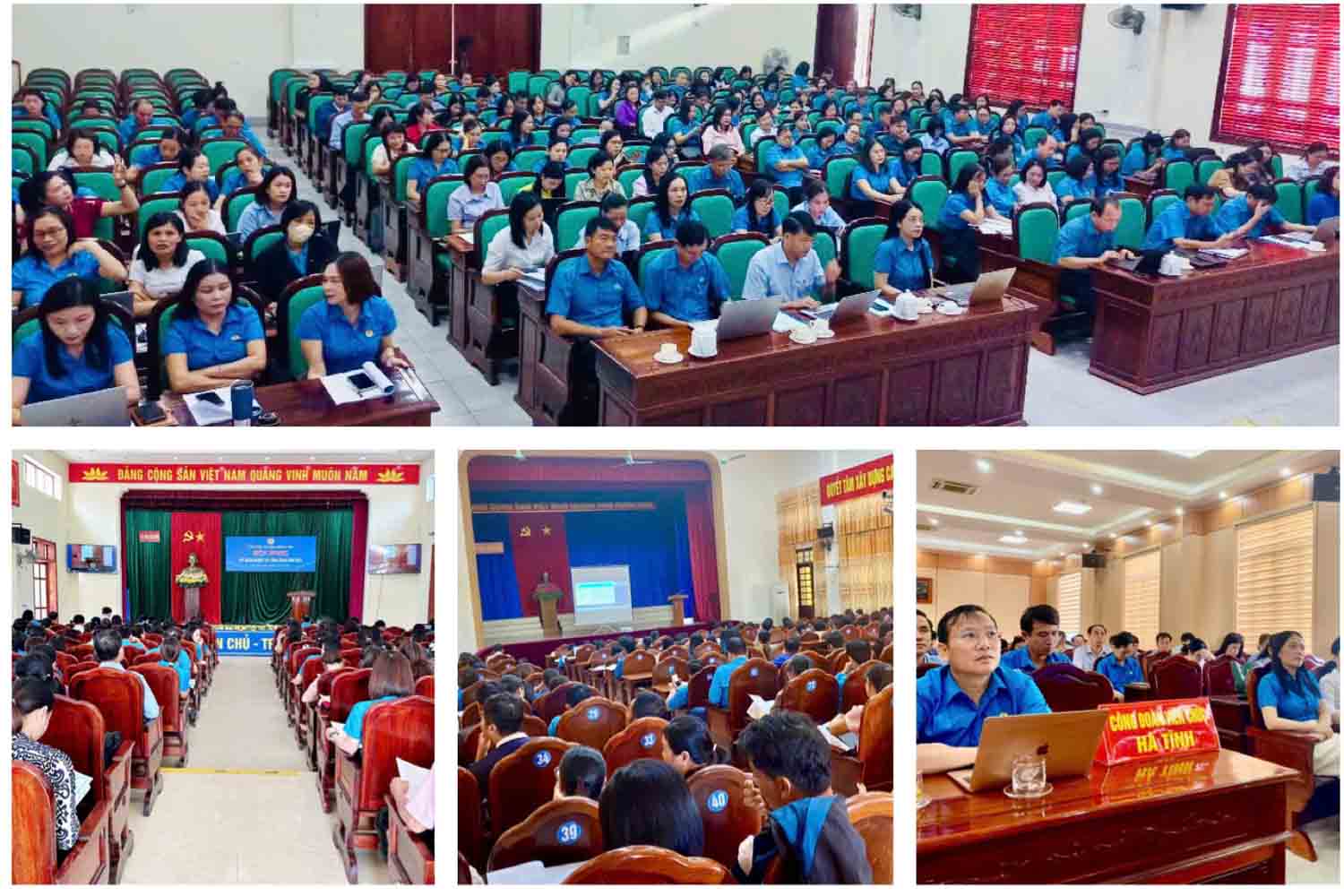 Các đại biểu tham gia buổi tập huấn. Ảnh: Mai Anh.