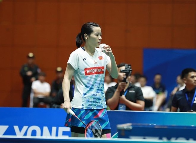 Thùy Linh gặp đa chấn thương sau khi liên tục phải thi đấu trong năm 2024. Ảnh: Nguyễn Hải