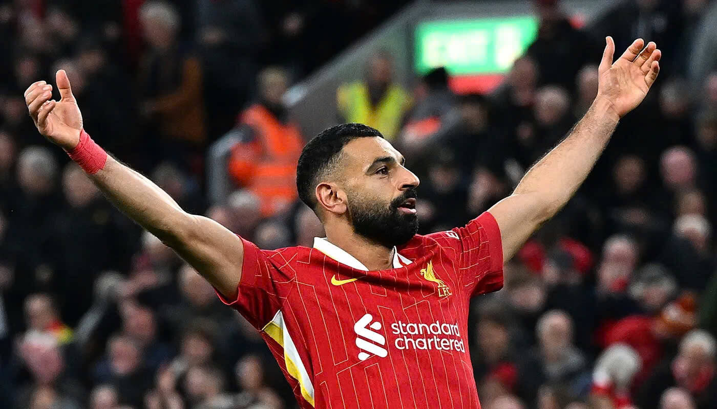 Salah dưới thời Slot vẫn là một tiền đạo đẳng cấp. Ảnh: LFC