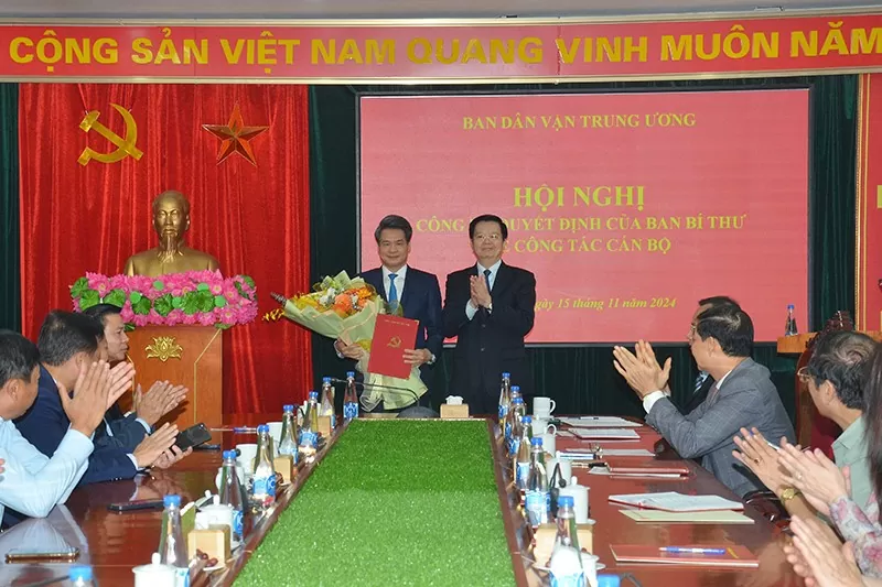 Ông Nguyễn Quang Đức được điều động làm Phó Trưởng Ban Dân vận Trung ương Ông Nguyễn Quang Đức được điều động làm Phó Trưởng Ban Dân vận Trung ương