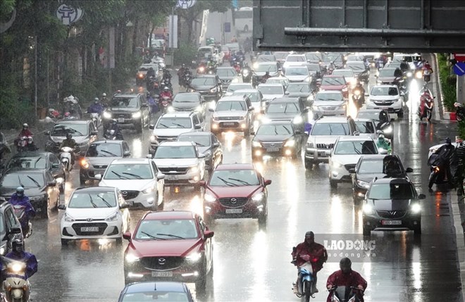 Không khí lạnh gây mưa rất to ở khu vực nào?