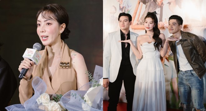 Thu Trang không áp lực làm phim Tết khi đối đầu Trấn Thành