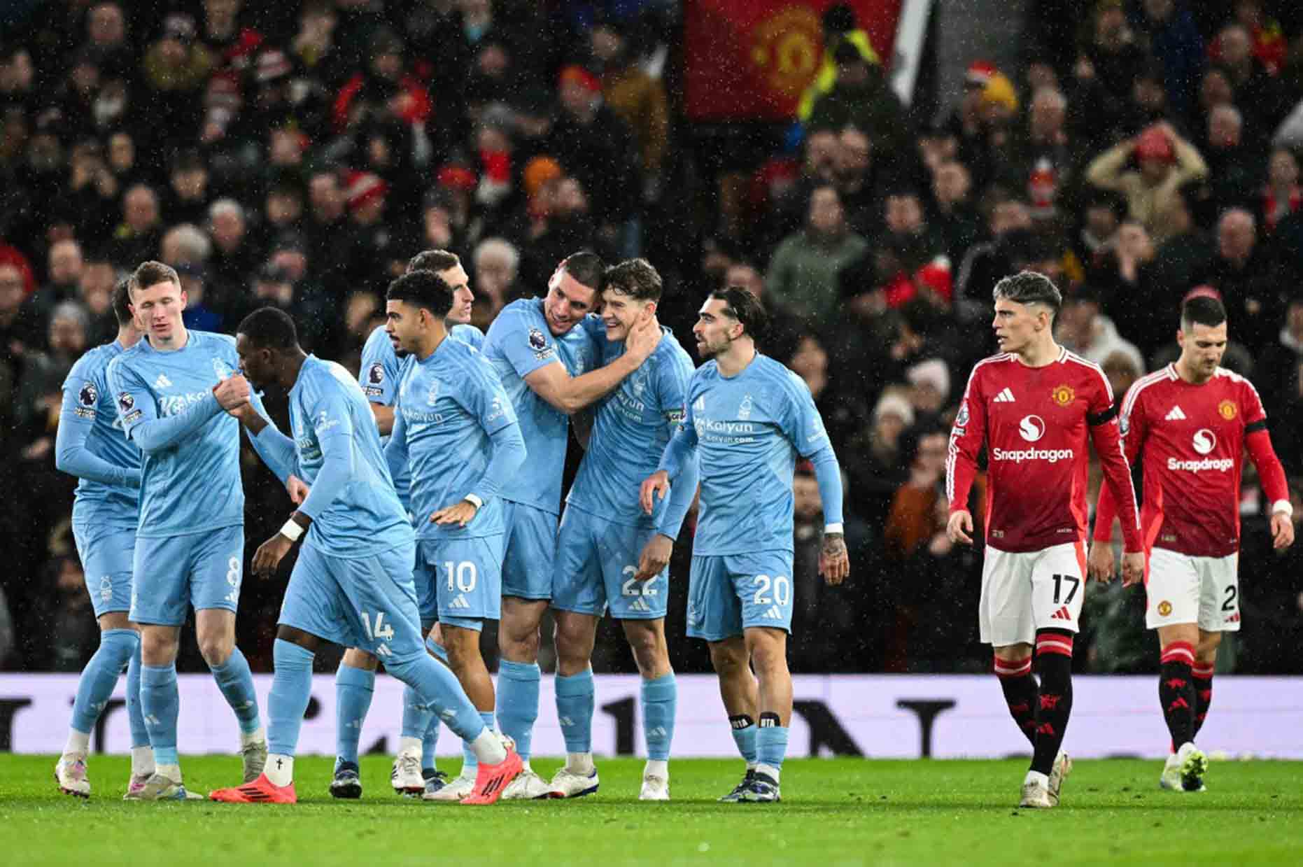 Man United thường thua trong các pha tranh chấp tay đôi, dẫn đến việc để thua cả trận đấu. Ảnh: AFP