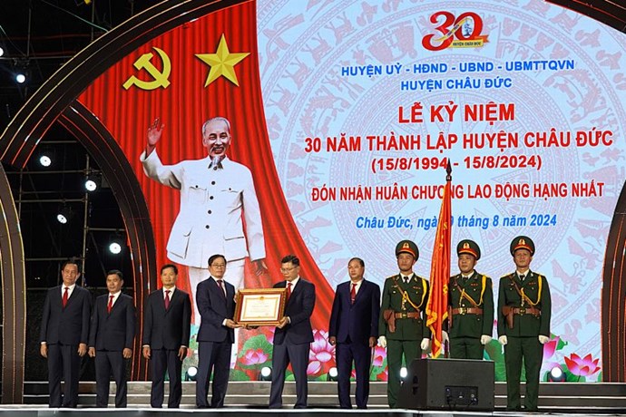 Phát triển Châu Đức trở thành vùng công nghiệp xanh