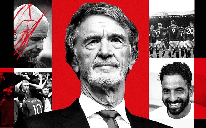Nhìn lại năm 2024 đầy biến động của Sir Jim Ratcliffe tại Man United