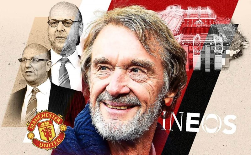 Sau 1 năm nắm quyền tại Man United, Sir Jim Ratcliffe vẫn chưa thể giúp tình hình đội bóng trở nên khả quan hơn. Ảnh: The Times