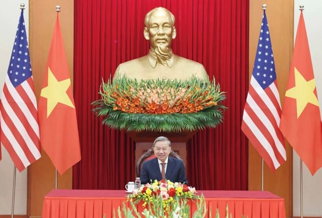 Lãnh đạo Việt Nam gửi thư mừng Tổng thống Mỹ Donald Trump