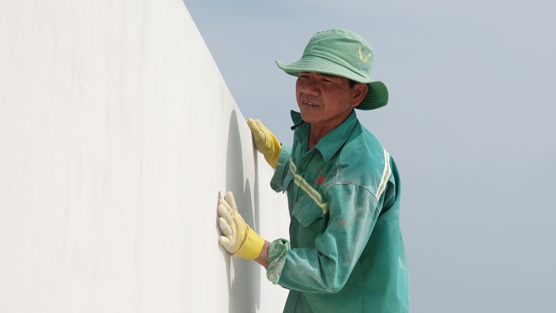 Ông Võ Văn Sơn (46 tuổi, huyện Vị Thủy, tỉnh Hậu Giang). Ảnh: Tạ Quang