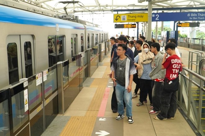 Tết đầu tiên, Metro số 1 ở TPHCM thu hơn 11,7 tỉ đồng