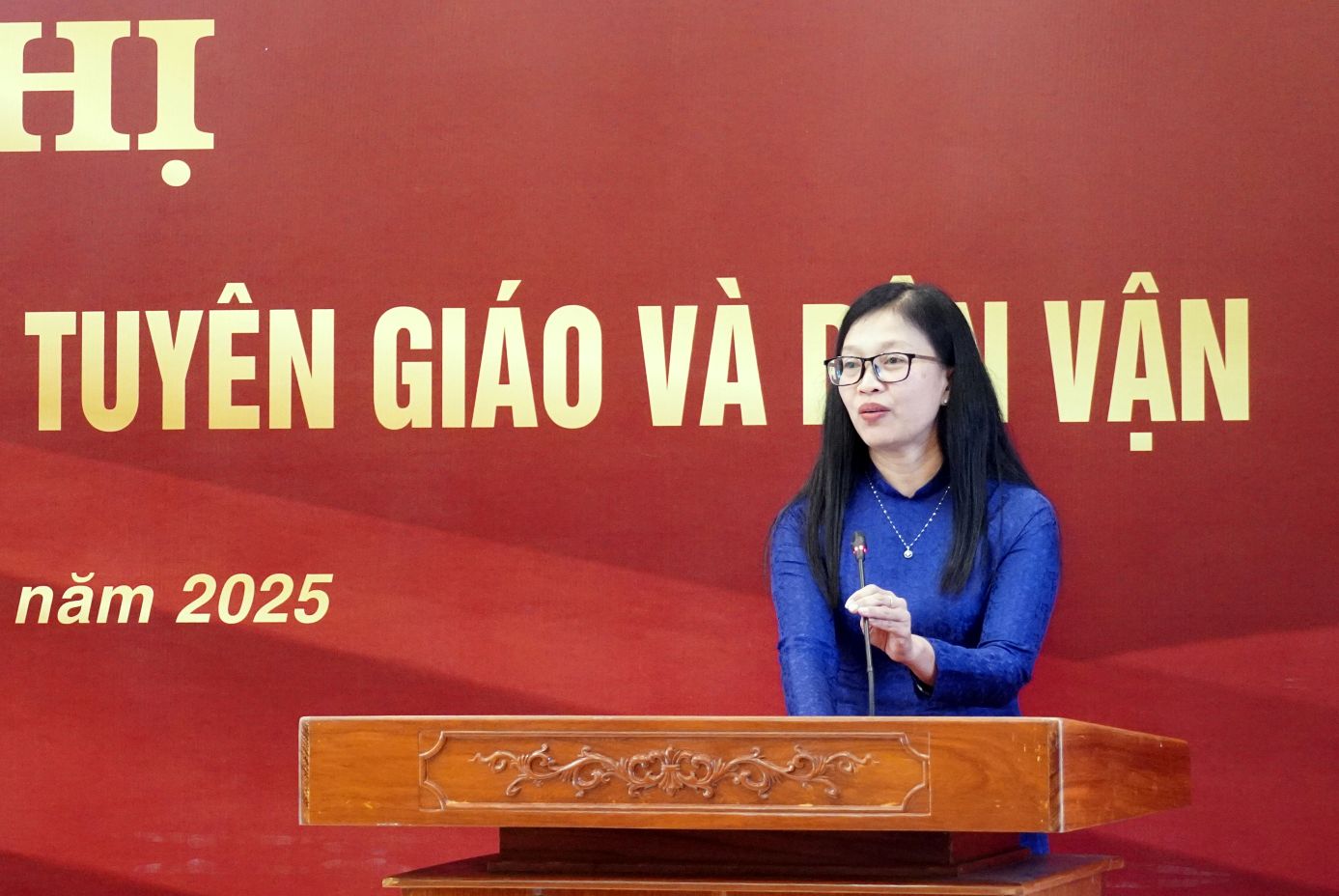 Bà Nguyễn Thị Kim Tuyến được điều động, bổ nhiệm làm Trưởng Ban Tuyên giáo và Ban Dân vận Tỉnh ủy Đồng Tháp. Ảnh: Kim Sa