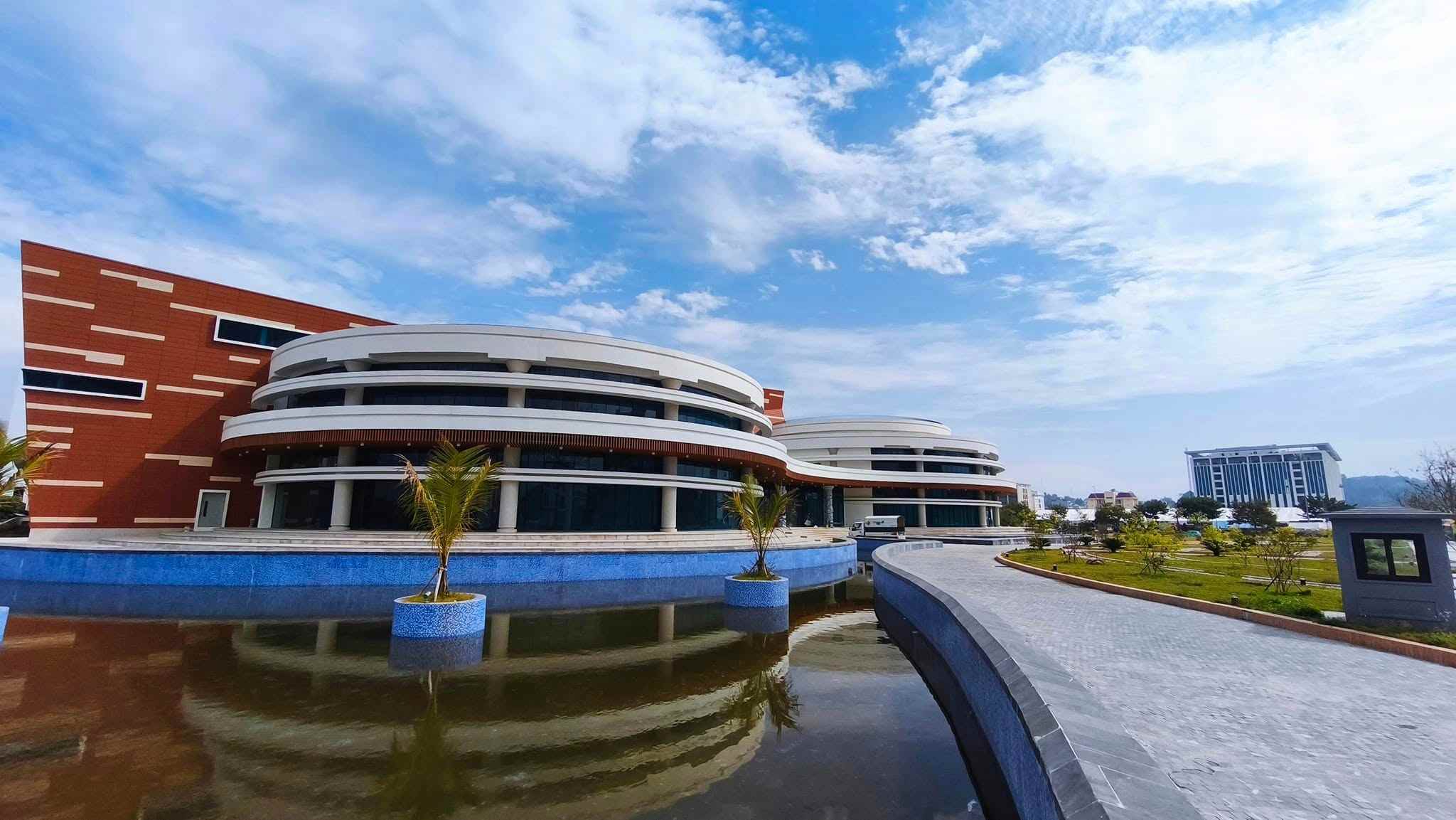 Bảo tàng 355 tỉ sắp hoàn thành toàn bộ các hạng mục. Ảnh: Sơn Việt.