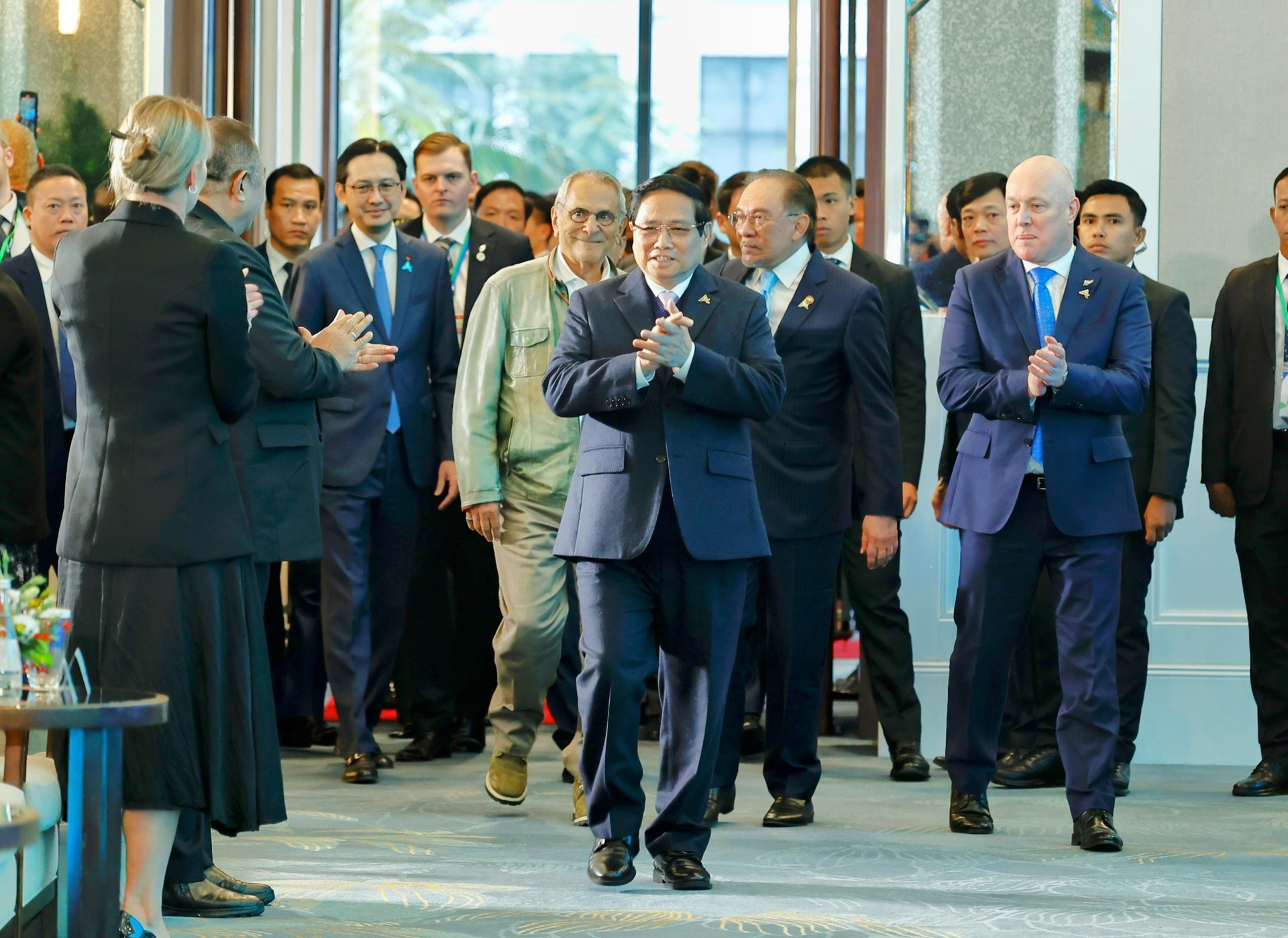 thu tuong pham minh chinh trao doi hoi dap cap cao tai dien dan tuong lai asean nam 2025 hinh 1